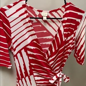 Merona size S rayon wrap dress